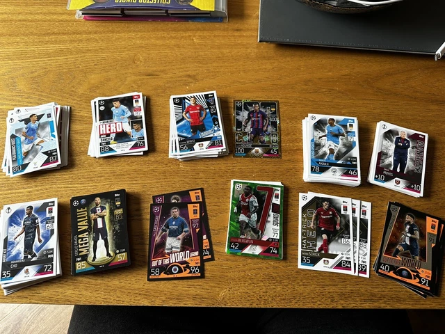 Topps Match Attax Extra 2022/23 22/23 Großpack mit 100 Schlägerkarten