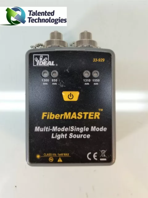 Ideal 33-929 MM/SM Light Source FiberMASTER