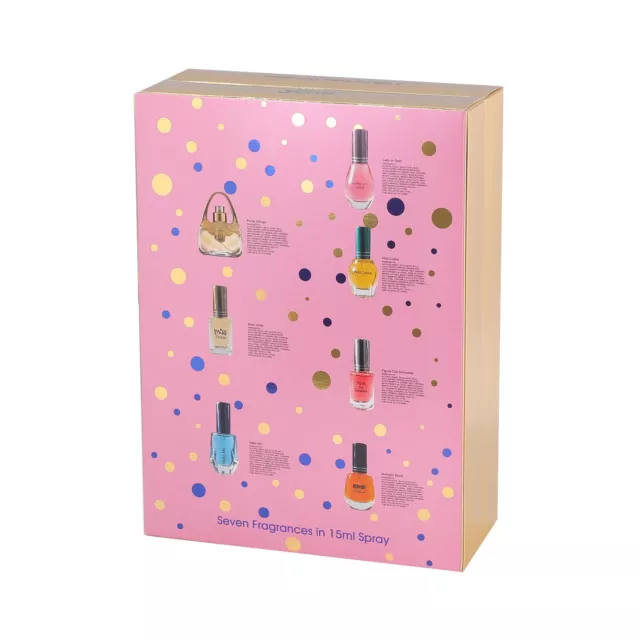 ADVENT CALENDAR SEVEN DAYS FRAGRANCE GIFT FOR HER by Saffron London 2