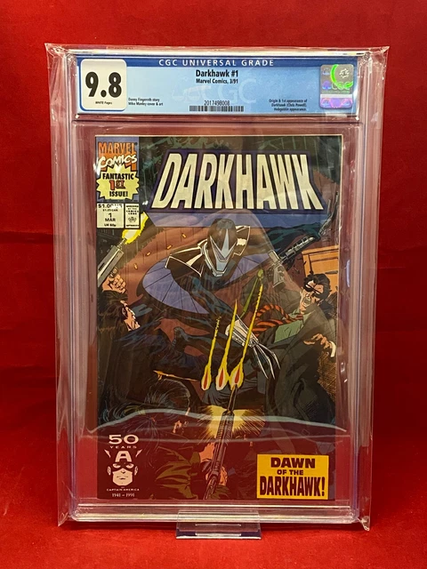 Darkhawk #1 CGC 9.8 WP Marvel Comics Graded 1st Printing 1st Appearance