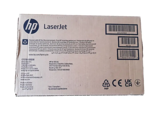 Original HP Black 59XH High Yield LaserJet Toner Cartridge CF259XH 10000 pages