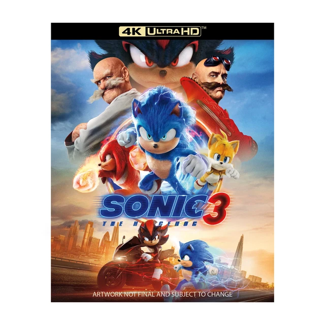 SONIC THE HEDGEHOG 3 [PG] 4K UHD - Pre-sale £24.99 - PicClick UK