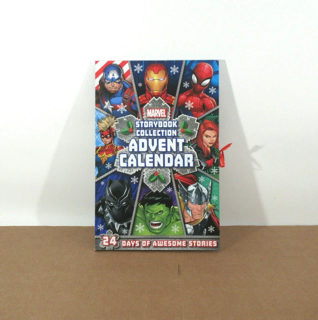 MARVEL STORYBOOK COLLECTION Advent Calendar Jumbo Hardcover 24 Mini