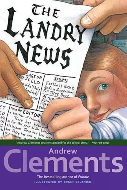 The Landry News by Andrew Clements (English) Paperback Book