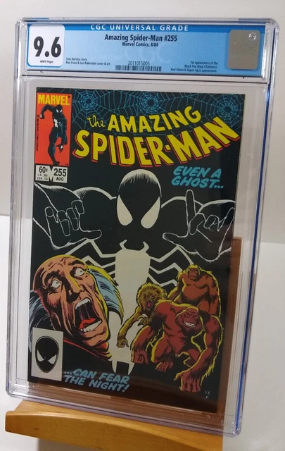 Amazing Spider-Man #255 CGC 9.6 NM+ WP Marvel 1984 1st App Black Fox KEY