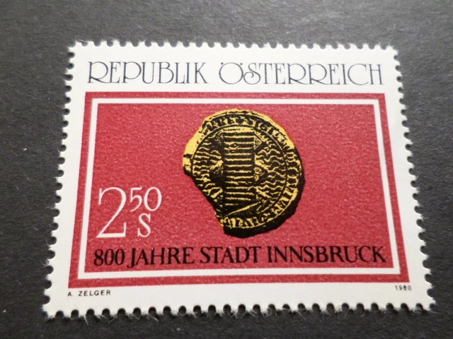 Austria, 1980, Stamp 1476, 800 Anniversary City Innsbruck, New