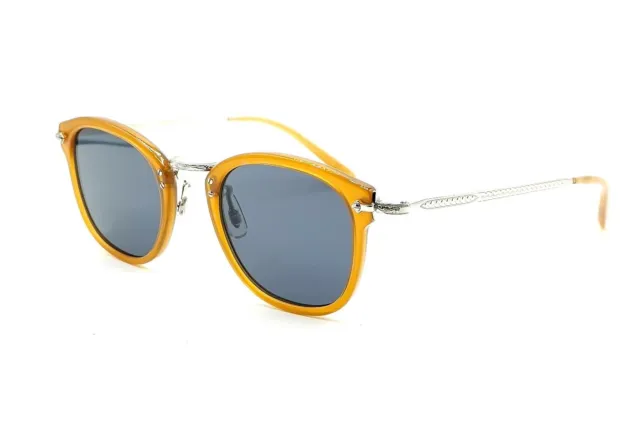 oliver peoples OV5350S OP-506 Sun sunglasses 49  Amber-Silver/Blue  new ONE LEFT