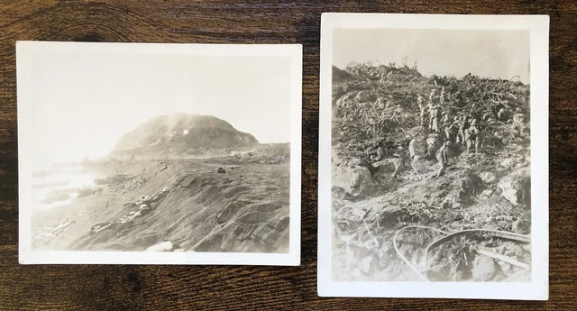 ORIGINAL WW2 PHOTO USMC 28th Regiment 5th Marine Division D-Day Iwo ...
