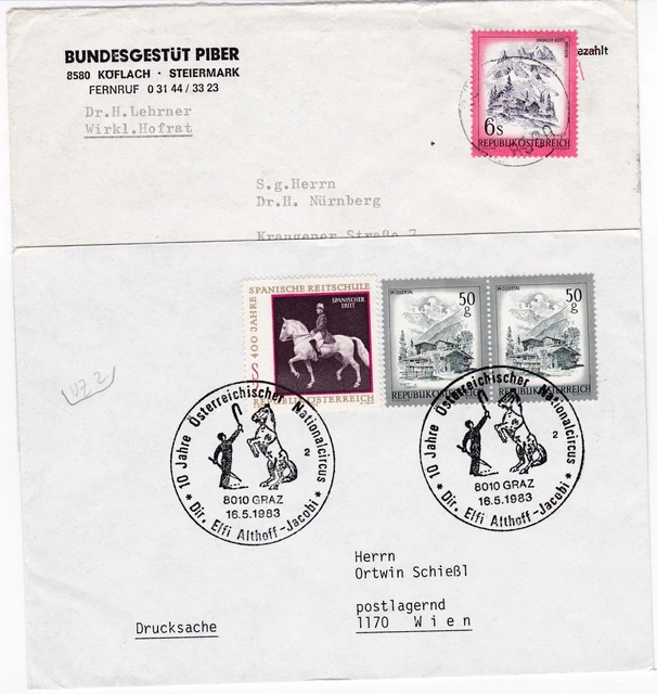 Österreich,Gebrauchsbriefe