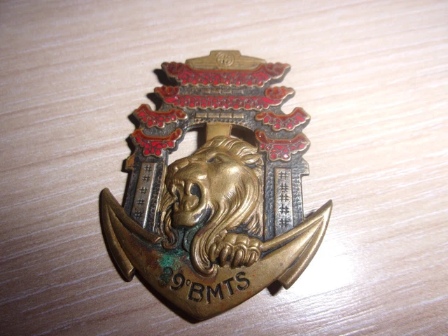 INSIGNE 29° BATAILLON de Marche de Tirailleurs Sénégalais Indochine