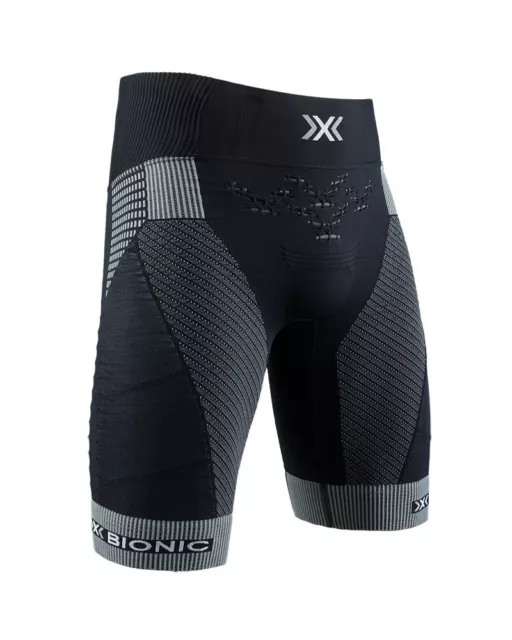 X-Bionic Effektor 4.0 Run Pantaloncini Trail Running Uomo, Black/Anthracite