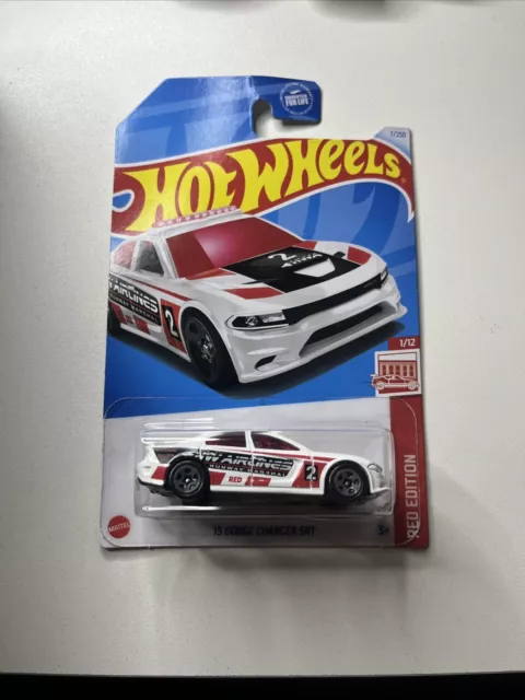 2024 HOT WHEELS 15 Dodge Charger Srt Target Exclusive Red Edition 2.99