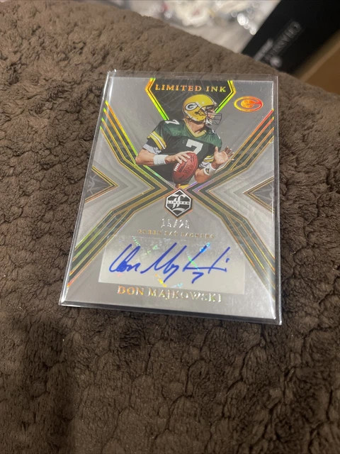 2022 Panini Limited Don Majkowski Limited ink /25