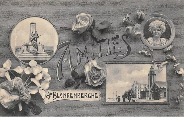 Belgique - n°76002 - Amitiés de BLANKENBERGE