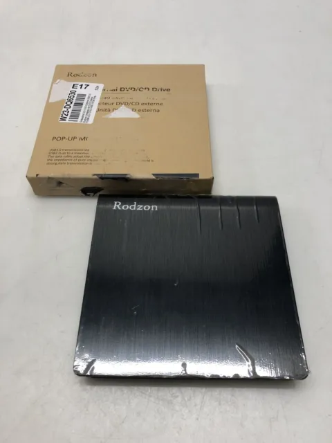 Rodzon Grabadora CD/DVD Externo USB 3.0, Unidades de DVD Externo Portátil