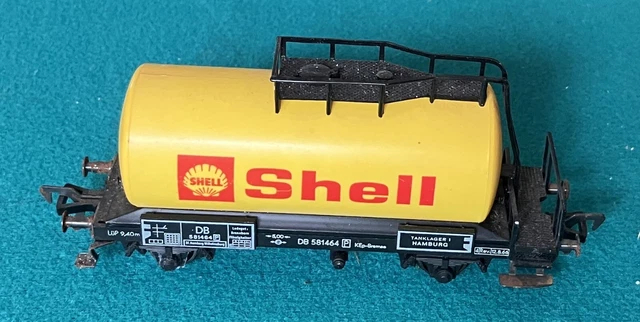 Fleischmann 5406 DB Texaco Essence Wagon Citerne 581464 Hambourg Mint Emballé Od