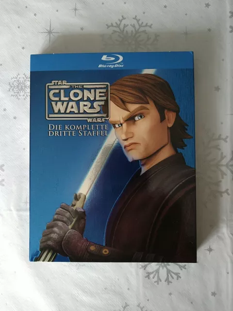 Star Wars: The Clone Wars - Staffel 3 [Blu-ray] von 2011. Sehr Guter Zustand!!!