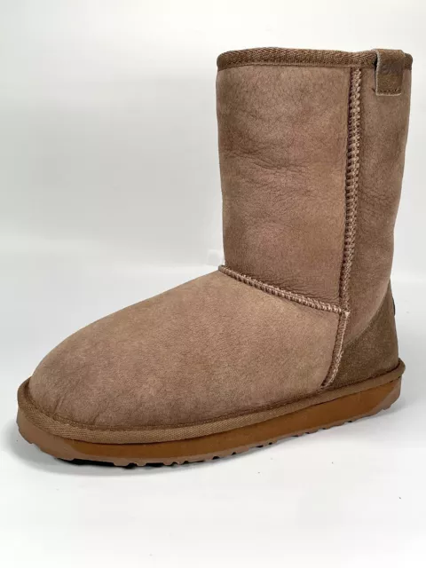 RRP £145 Brand New Emu Stinger Lo Mushroom Women's Brown Boots Size 6