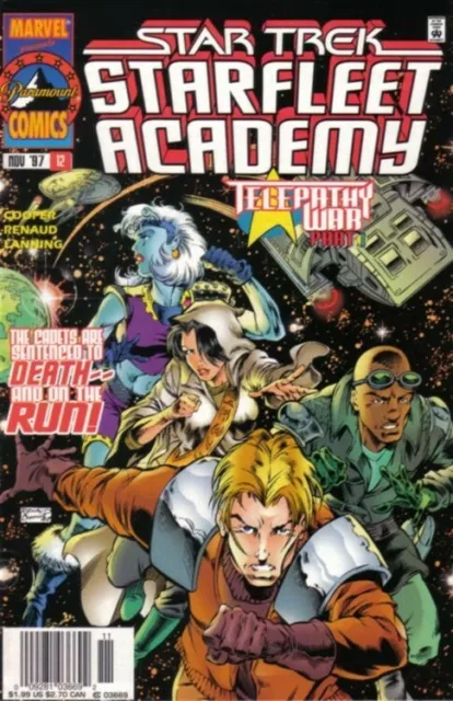 Marvel Star Trek Starfleet Academy Vol 1 #12 Comic – 1 Nov1997 Vintage  New