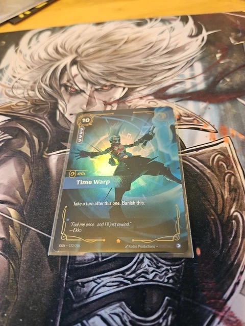 TIME WARP | Riftbound League of Legends TCG | Origins Set | 122/298 ...