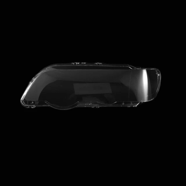 Copertura lenti fari lato sinistro anteriore chiara per BMW X5 E53 2000-2003