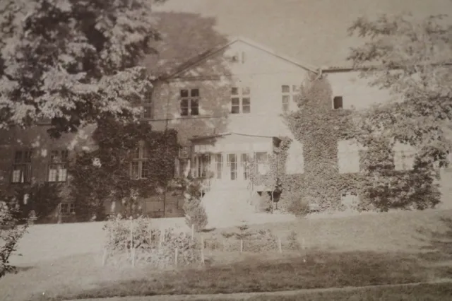 tolles altes großes Foto Mönchneversdorf, Schönwalde am Bungsberg Gebäude 1910 2