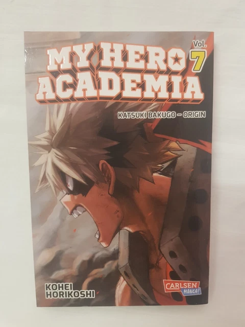 My Hero Academia Manga Band 7 1.Auflage mit "Glow in the Dark"-Effekt