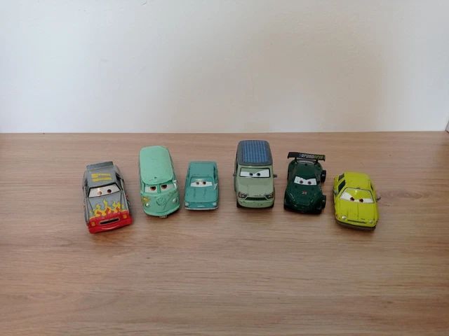 Lot de 6 voitures métal - Disney Cars