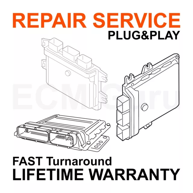 Nissan Mail-in REPAIR SERVICE Engine Computer ECM PCM ECU