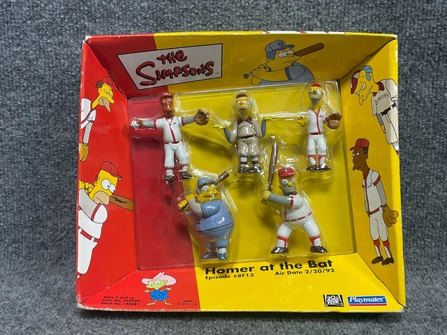 The Simpsons Homer At the Bat Episode 8F13 Figures
