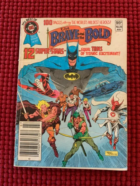 Best of DC Blue Ribbon Digest #26 July 1982 The Brave and the Bold Batman