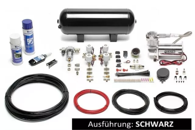 Ta technix Air Châssis Viair Compresseur Kit Noir pour Mercedes S- Classe W108 3