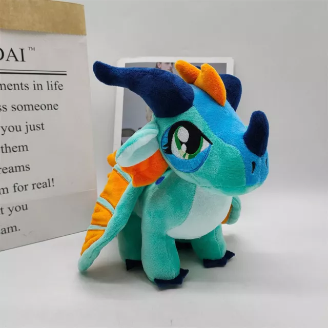 Wings of Fire Dragon Glory Plush Toy Rainwings Dragon Stuffed Doll Kids Gifts