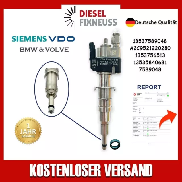 Injecteur VDO 13537589048 13537565137 N43 N53 BMW Essence A2C9521220280