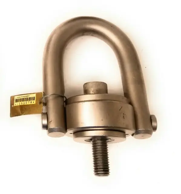 Jergens 7,000LB Capacity Safety Engineered Center Pull Hoist Ring 3/4-10 Thread