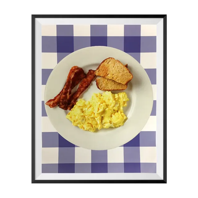 Breakfast Ron Swanson Office Poster Parks And Recreation 18" x 24" Rec Bacon Egg