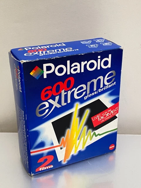 PELÍCULA DE CÁMARA INSTANTÁNEA CADUCADA POLAROID 600 Extreme