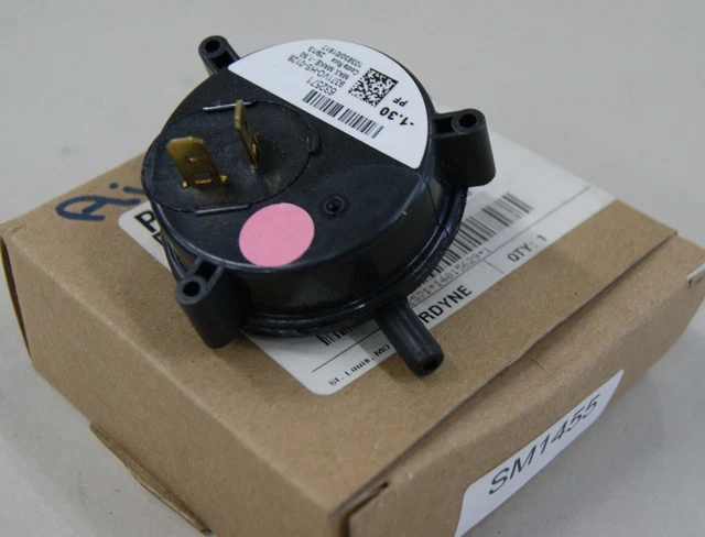 Furnace Air Pressure Switch Fits Nordyne Intertherm Miller 632571 -1.30", SM1455