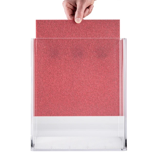 Pink Sparkle Dazzle Sliding Background Wall | Reversible | For NoClean Aquariums