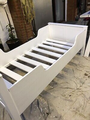 Beautiful Hand Made Sleigh Bed Perfect For A Child’s First Bed 4