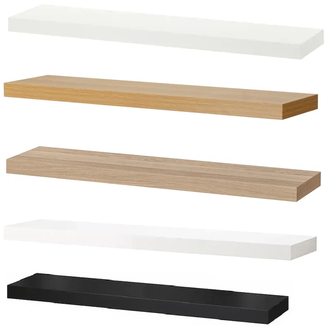 LACK WALL FLOATING Shelf Picture Photo Display Bookcase Storage Shelves