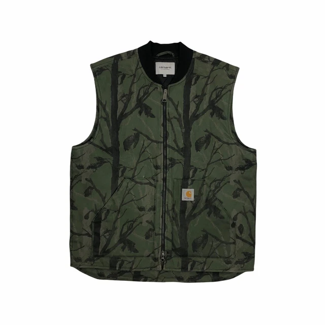 CARHARTT WIP 3M Thinsulate Gilet Vest Mens XXL Green Black Camo Realtree 89.99 PicClick UK