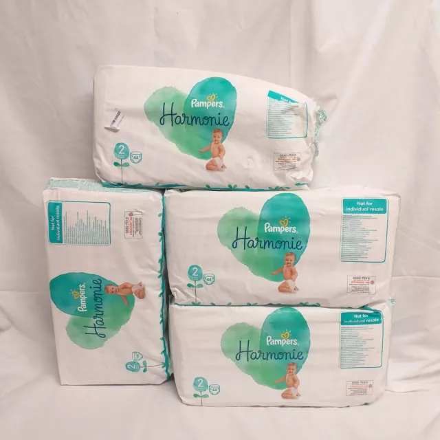 Pampers Baby Nappies Size 2 (4-8 kg / 9-18 lbs ), Harmonie, 150+ g10