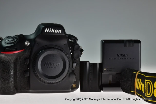 * Near MINT * NIKON D800 36.3MP Digital Camera Body Shutter Count 1963