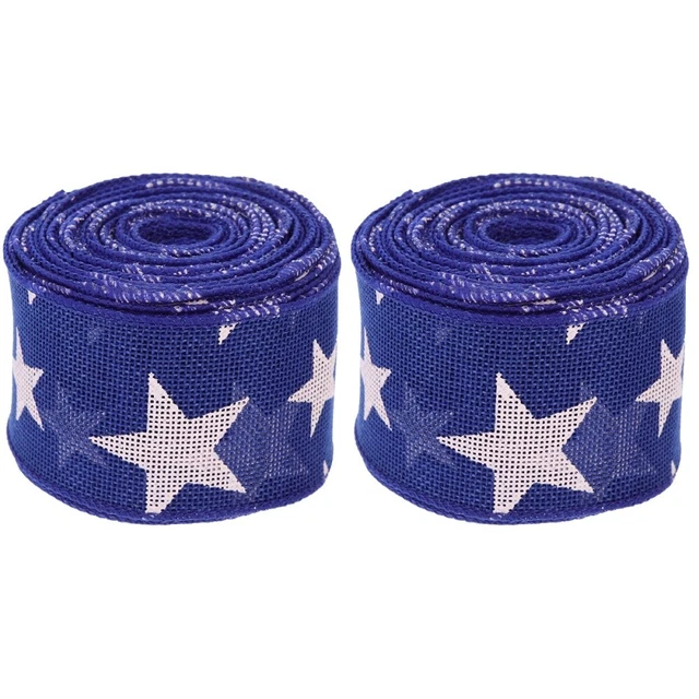Sackleinen Tischläufer 2x Jute Sackleinen Band Dekorative Verpackung Band