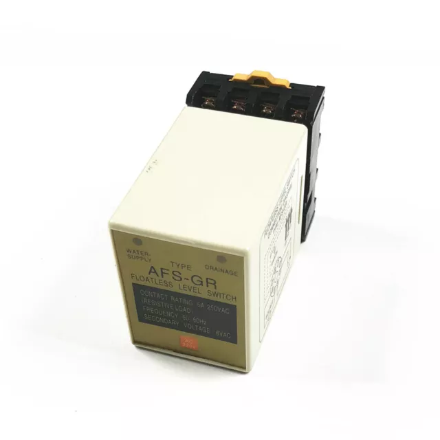 Floatless Electromatic Water Liquid Level Relay AFS-GR 110V/220V With the Socket