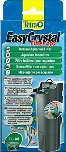 Tetra EasyCrystal 250 - Filtre Intérieur pour Aquarium de 15 à 40L - Triple F...