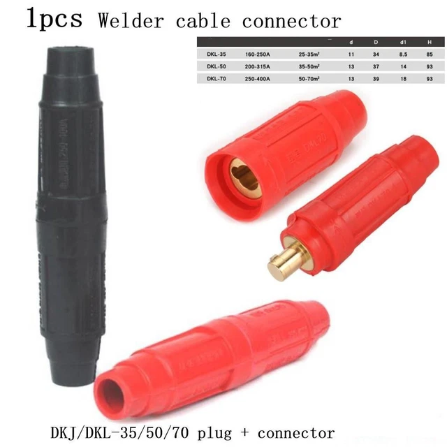 Connector Welder Cable Welder Plug Socket Plug Solder Plug Welder Parts