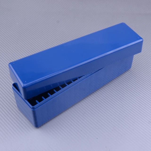 Blue Coin Storage Box Holder 20 Individual Slab Case fit for PCGS NGC GBCA New