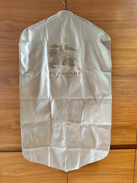 Burberry Authentic Garment Bag Dust Cover Travel Carrier Bag